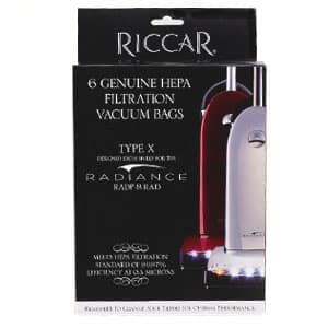 Riccar X Hepa Vacuum Bags RXH-6 098612115441