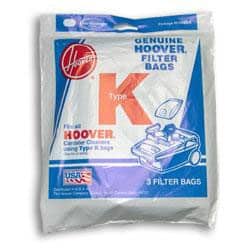 Hoover Vacuum Cleaner Bags Type K 4010028K