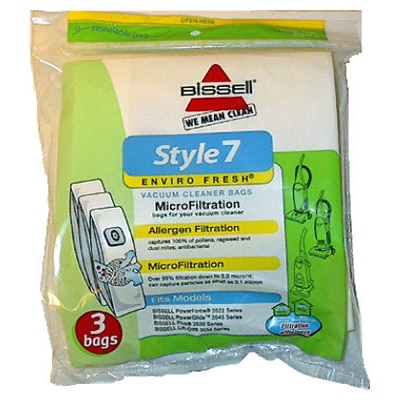 Bissell 32120 Style 7 Vacuum Bags