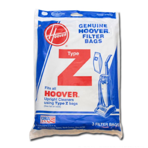 Hoover Z Vacuum Bags 4010075Z - Genuine - 3 Pack