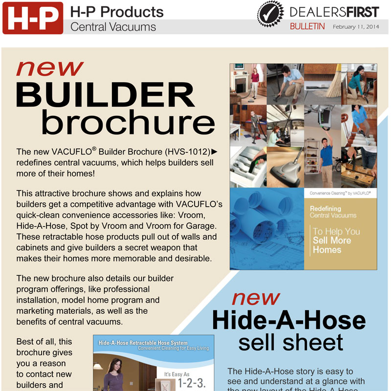H-P Products New Builder Brochure