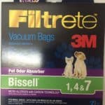 Bissell Style 1, 4, o& 7 Vacuum Cleaner Bags by 3M Filtrete - T6737