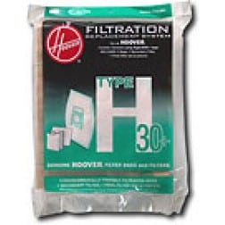 Hoover H30 Telios Vacuum Bags Part # 40101001