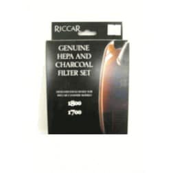 Riccar 1700, 1800, IMMACULATE, IMPECCABLE HEPA Exhaust and Charcaol Filter Set