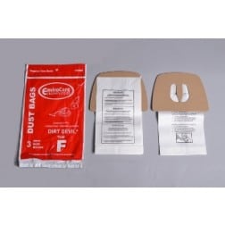 Generic Dirt Devil F Bags, 3 Pack, Part # 124SW