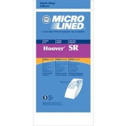 Hoover SR Microlined Canister Envirocare Vacuum Bags, 3 Pack