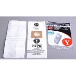 Hoover Y2 HEPA WindTunnel & T2 Series Pleated Vacuum Bags, 2 Pack