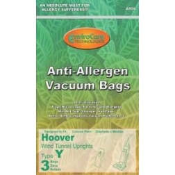 Hoover Anti-Allergen Envirocare Y Vacuum Bags, 3 Pack
