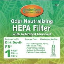 Generic Dirt Devil F-8 HEPA Filter, Part # 981