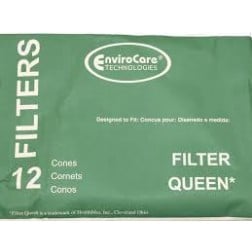 Filter Queen Generic Cones, 12 Pack, Part # FQR1450