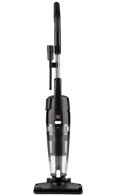   Basics Upright Bagless Lightweight Vacuum Cleaner, Black  and White