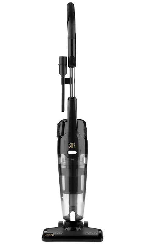   Basics Upright Bagless Lightweight Vacuum Cleaner, Black  and White