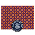 SEBO Microfilter with textile (orange/purple, circles & diamonds)