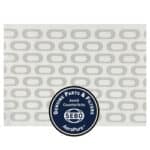 SEBO Microfilter with textile (white/gray, ovals)