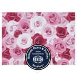 SEBO Microfilter with textile (red/pink, roses)