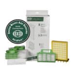 SEBO HEPA Service Box K (8 bags, HEPA microfilter, and exhaust filter)